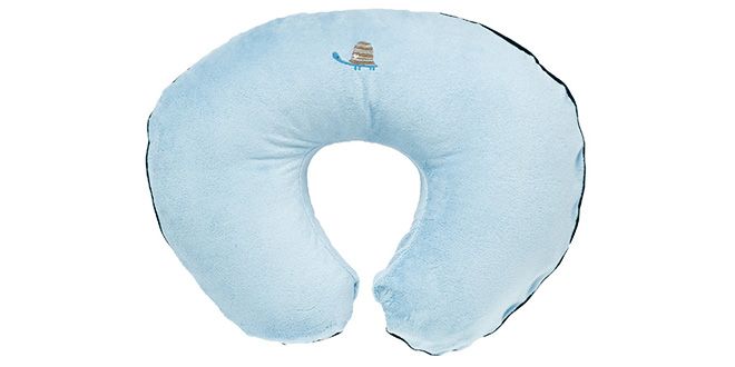 Boppy-Stillkissen-blau